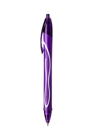12 stylos-bille Gelo - Encre violette