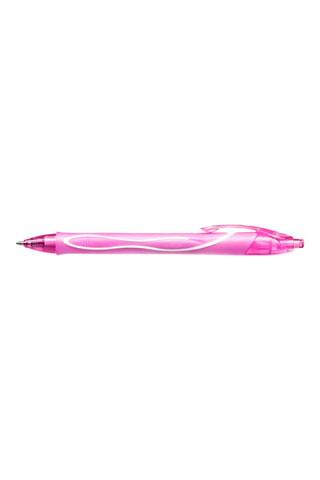 12 stylos-bille Gelo - Encre rose