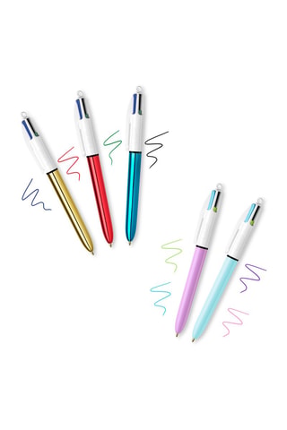 5 penne a sfera 4 colori My 4 Colours Box - 8 inchiostri