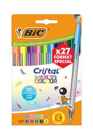 27 stylos-bille - 10 encres