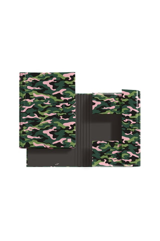 Cartellina - Rosa e verde - 24 x 34 cm