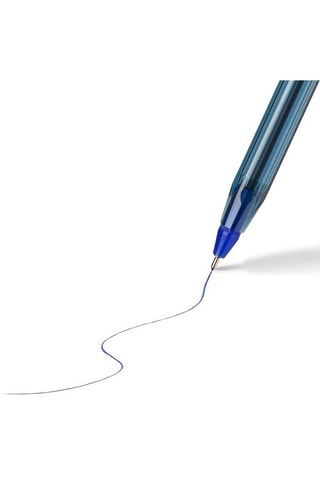 20 penne a sfera Cristal Exact - Blu