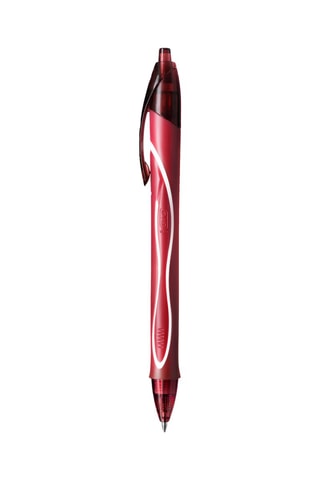 12 stylos-bille Gelo - Encre rouge