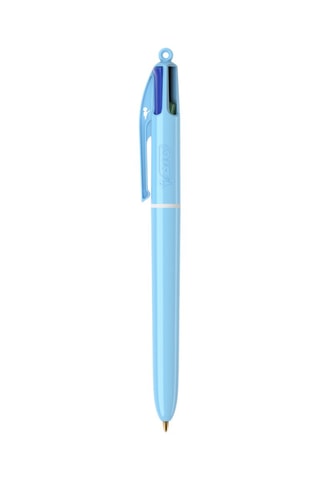 12 stylos-bille Pastel - 4 encres