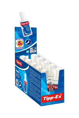 10 correttori liquidi Tipp-Ex Rapid - 10 x 20 ml