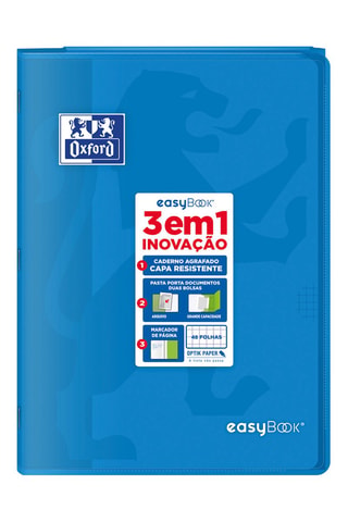 Quaderno a quadri Easybook - 96 pagine - Modello casuale