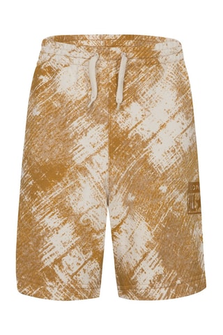 Short - Blanc et beige