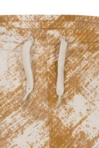 Short - Blanc et beige