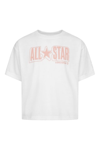 T-shirt - Blanc et rose