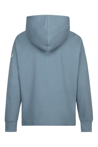 T-shirt à capuche - Noir et bleu