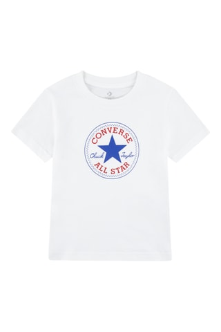 T-shirt - Blanc et bleu