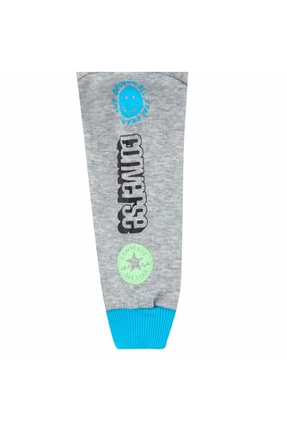 Sweat à capuche et jogging - Noir, bleu et gris