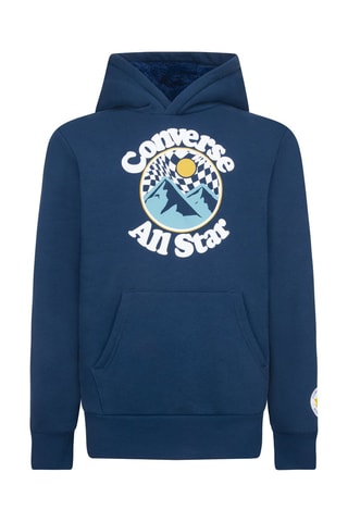Sweat à capuche - Bleu