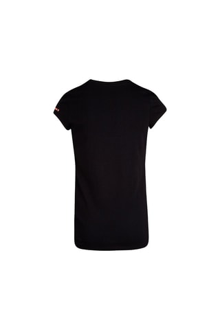 T-shirt - Noir, bleu et rose