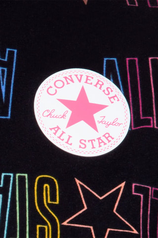 T-shirt - Noir, bleu et rose