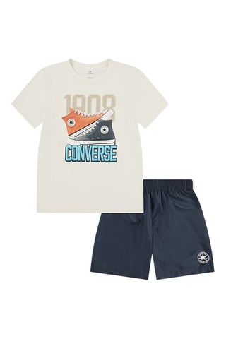 T-shirt et short - Bleu marine