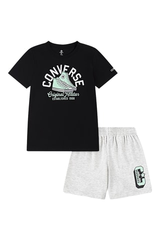 T-shirt et short - Marron