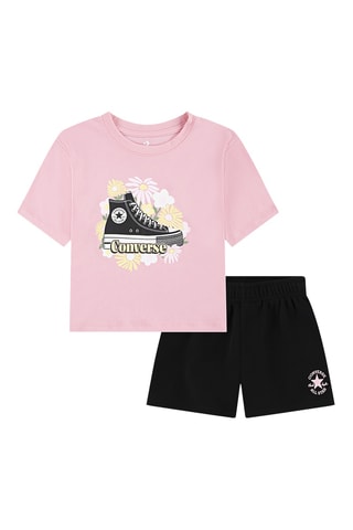 T-shirt et short - Noir