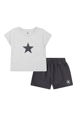T-shirt et short - Marron