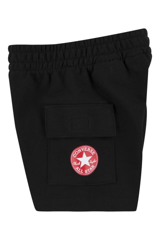T-shirt et short - Blanc, noir, rouge et gris
