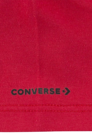T-shirt et short - Blanc, noir, rouge et gris