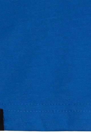 T-shirt - Blanc et bleu