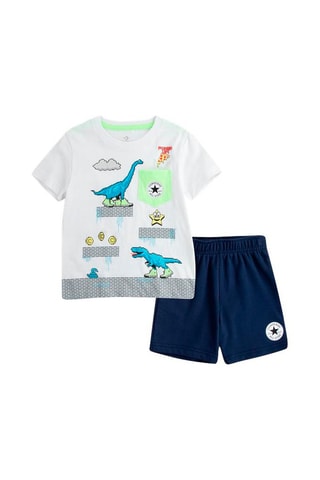 T-shirt et short - Blanc