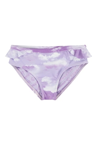 Maillot 2 pièces - Blanc, violet et gris