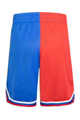 Short - Bleu et rouge
