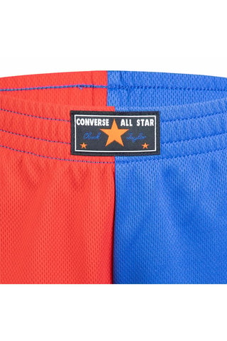 Short - Bleu et rouge