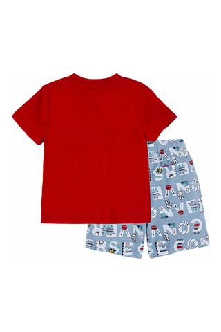 T-shirt et short - Rouge et gris