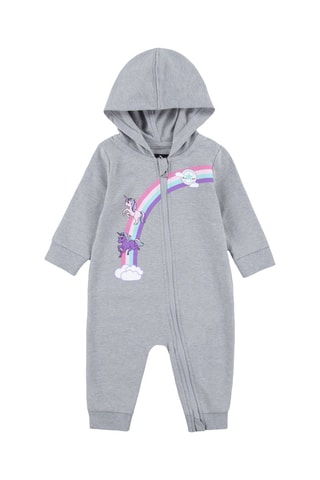 Grenouillère à capuche - Gris