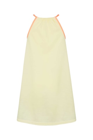 Robe - Orange, rose et jaune