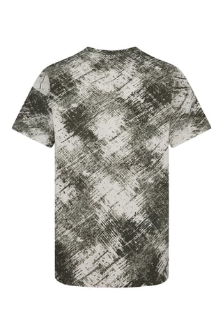 T-shirt tie and dye - Blanc et vert