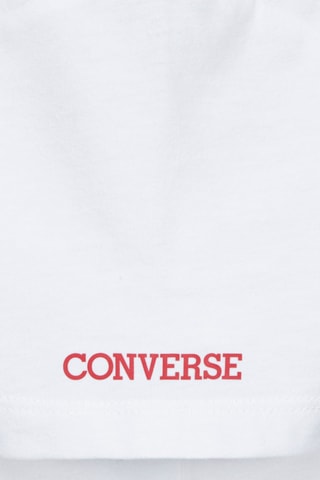T-shirt à manches courtes Love me Lets Valentine - Blanc