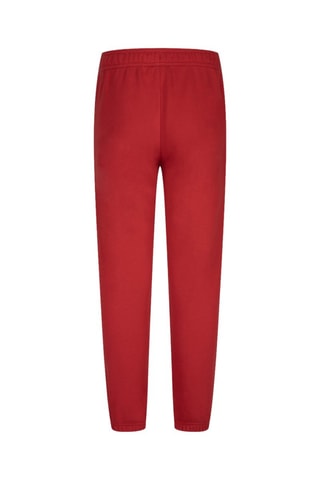 Pantalon en coton biologique - Noir et rouge