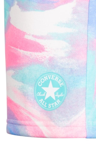 Short - Bleu et rose