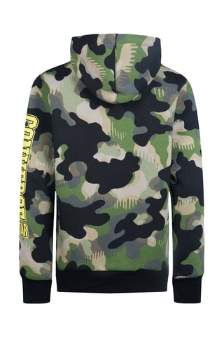Sweat à capuche - Noir et vert