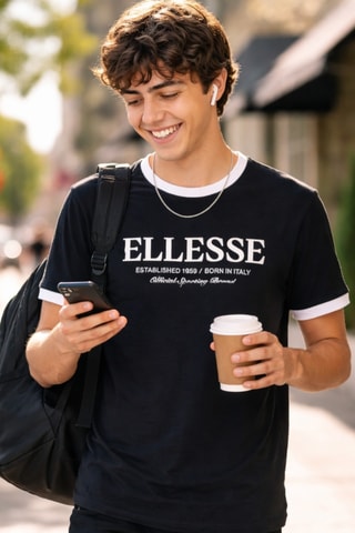 T-shirt  Ellesse - Preto