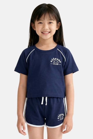 Camiseta y short - Azul marino
