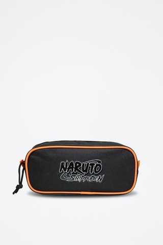 Estuche Naruto Shippuden - Blanco, negro y naranja