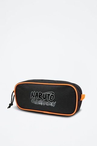 Estuche Naruto Shippuden - Blanco, negro y naranja