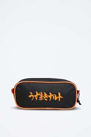 Estuche Naruto Shippuden - Blanco, negro y naranja
