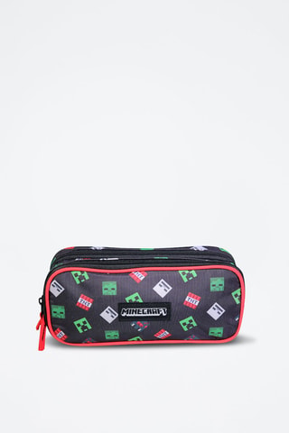 Estuche Minecraft - Negro