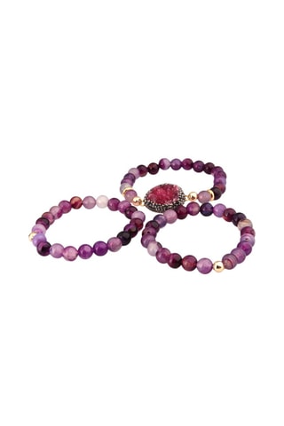 3 bracciali - Ametiste