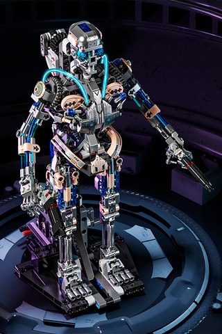 Maquete 3D mecanizada Esqueleto - 692 peças - A partir dos 12 anos