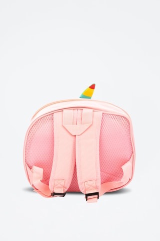 Mochila Unicorn - Rosa - Preto, azul e rosa