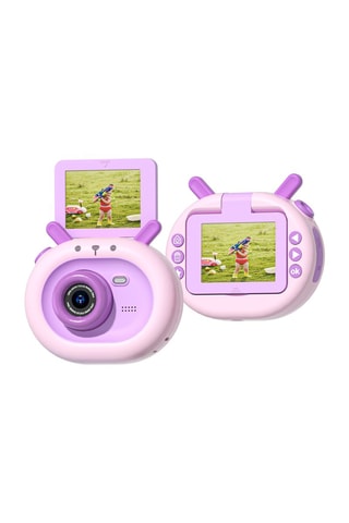 Máquina fotográfica digital para crianças Rosa-claro e lilás