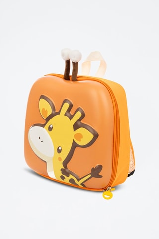 Mochila - Laranja - Amarelo, castanho e laranja