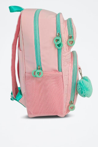 Mochila - Rosa-maquilhagem - Azul e rosa